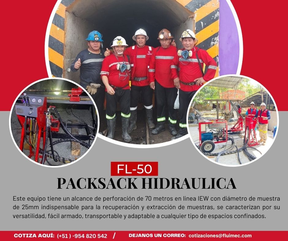 Packsack Hidráulica FL-50 Equipo adaptable 